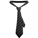 Y2K Striped Grey Tie 3.0