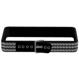 Y2k studded belt in black