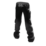 ⭐Y2K Style Black Star Pants