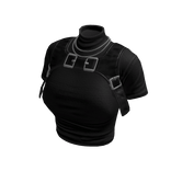  Y2K Stylish Top (Black)
