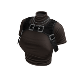  Y2K Stylish Top (Brown Black)