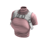  Y2K Stylish Top (Pink White)