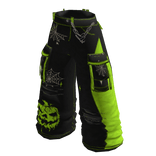 Y2K Toxic Pumpkin Cargo