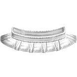 Y2K Trashy Denim Pleated Mini Skirt (White)
