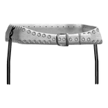 Y2K Trendy Belt Grunge Emo - White