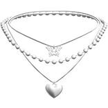 Y2K Triple Layered Necklace