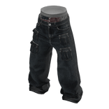 💗Y2K USA BAGGY SAGGING CARGO_DARKBLUE