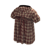 💗Y2K VINTAGE PUFF SLEEVE TOP_BROWN