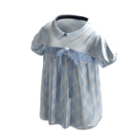 💗Y2K VINTAGE PUFF SLEEVE TOP_SKYBLUE