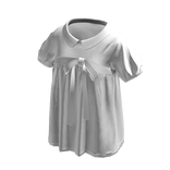 💗Y2K VINTAGE PUFF SLEEVE TOP_WHITE