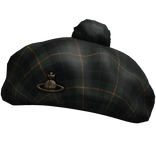 🪖Y2K Vintage Vkei Green Plaid Vivi Beret🪖