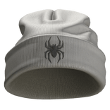 Y2K White and Black Spider Beanie
