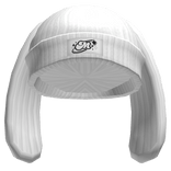 Y2K White Knitted Rabbit Beanie