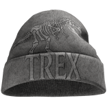 Y2K White TRex Beanie
