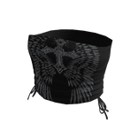 Y2k Wings Cross Tube Top