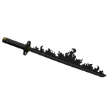 yami sword Demon Slasher black clover (left waist)