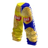 Yay Over Size Color Yellow Mix Blue Made in Thai