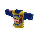 Yay Over Size Color Yellow Mix Blue Made in Thai