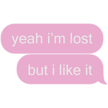 yeah im lost but i like it yves kpop text message