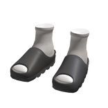 Yeezy Slides w socks