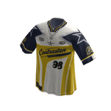 98 Color Block Racing Jersey (Yellow)