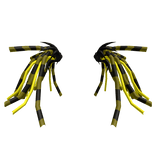 Yellow & Black Cyberlox Extensions (Cybergoth)