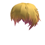 yellow and purple hair