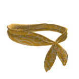 Yellow Bandana Neck Tie Handkerchief