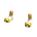 Yellow Care Bear Slippers (+set)