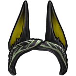 Yellow Cartoony Anubis Ears