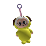 Yellow Chim Dog Elf Monster Keychain