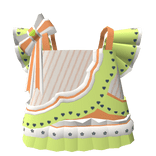 🤍 yellow coquette classy babydoll dress 