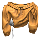 Yellow Draped Hoodie & Phone 1.0