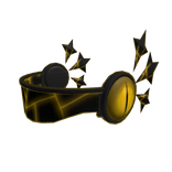 Yellow Eyes 6 Black Stars Visor