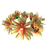 Yellow Flower Floral Crown For Spring Fairy Picnic