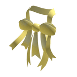 Yellow Goddess Bow for Korblox