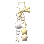 Yellow Kawaii Assorted Keychain 