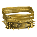 Yellow Left Shoulder Gold Armor