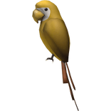 (Yellow) Left Shoulder Parrot