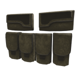 Yellow Light Mercenary Vest Ammo Pouches