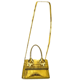 Yellow Metallic Mini Crossbody Bag 3.0