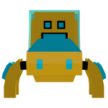 Yellow mini robot