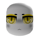 Yellow Moth Face