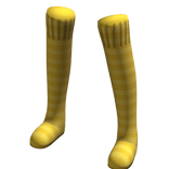 Yellow | Leg Warmers Thigh High Socks