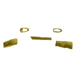 Yellow Plate Carrier Vest Tape 