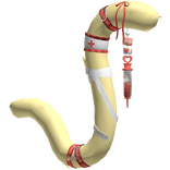 Yellow Red Medic Nurse Cat Tail