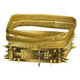 Yellow Right Shoulder Gold Armor