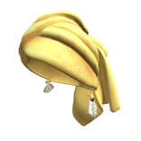 Yellow Self Love Fluffy Towel Headwrap