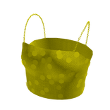 Yellow Sequin Crop Top