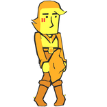 Yellow Shoulder Pal - DELTARUNE